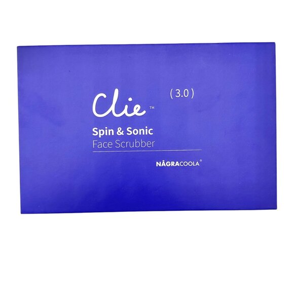 Clie Spin Sonic Face Scrubber 3.0 Rechargeable Waterproof Skin Care Tool - Picture 1 of 9
